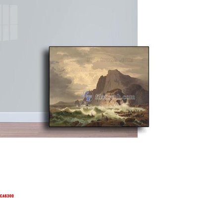 File tranh Tranh sơn dầu phong cảnh châu âu CA6300 (gốc) chủ đề động vật