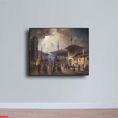 File in lụa Tranh sơn dầu phong cảnh châu âu CA6315 (hoa văn) Tranh sơn dầu phong cảnh châu âu CA6315