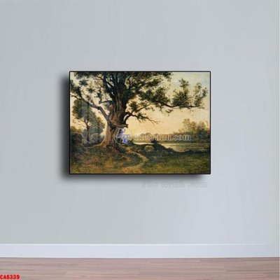 File tranh Tranh sơn dầu phong cảnh châu âu CA6339 (ảnh gốc) sắc nét hoàn hảo