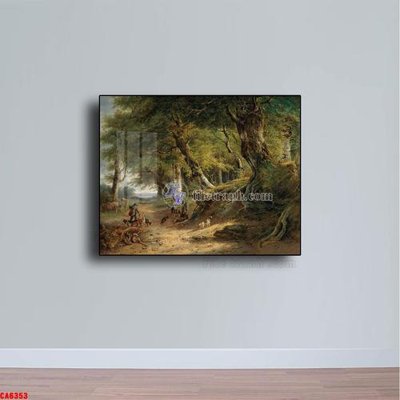 Tải file Tranh sơn dầu phong cảnh châu âu CA6353 (ảnh gốc) in gạch 3D