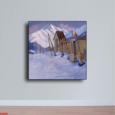 Tải file Tranh sơn dầu phong cảnh châu âu CA6367 (ảnh gốc) in tráng gương