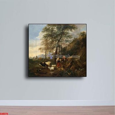 Tải file tranh Tranh sơn dầu phong cảnh châu âu CA6375 (ảnh gốc) ngay