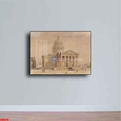 File tranh gốc Tranh sơn dầu phong cảnh châu âu CA6376 (bản quyền) file PSD