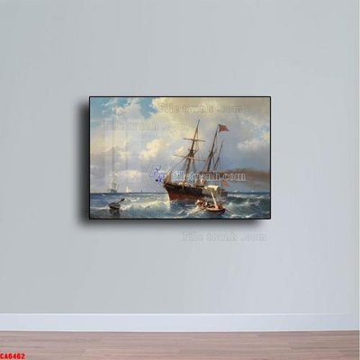 File gốc Tranh sơn dầu phong cảnh châu âu CA6462 (vector) cho in ấn