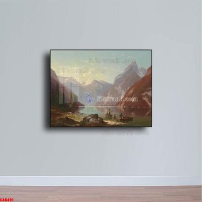 File gốc Tranh sơn dầu phong cảnh châu âu CA6491 (PNG) chất lượng cao