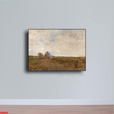 File tranh in tráng gương Tranh sơn dầu phong cảnh châu âu CA6503 (siêu nét)