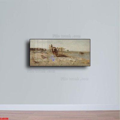 Ảnh gốc Tranh sơn dầu phong cảnh châu âu CA6506 (siêu chi tiết) để in ấn