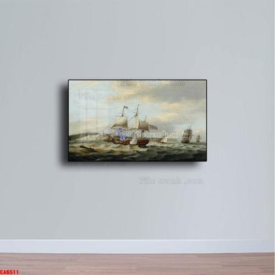 Tải file gốc Tranh sơn dầu phong cảnh châu âu CA6511 (in khổ lớn) không mờ