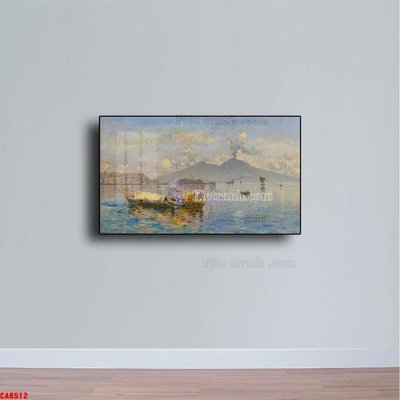 File tranh quảng cáo Tranh sơn dầu phong cảnh châu âu CA6512 (file gốc) chuyên nghiệp