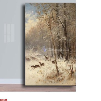 File gốc Tranh sơn dầu phong cảnh châu âu CA6538 (ảnh chi tiết) để in ấn