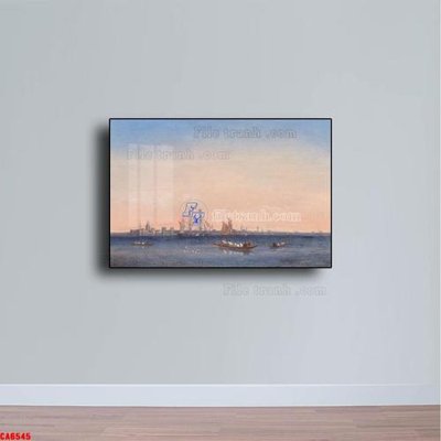 Tải xuống file tranh gốc Tranh sơn dầu phong cảnh châu âu CA6545 (PSD/TIFF)