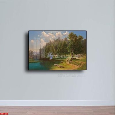 Tải file Tranh sơn dầu phong cảnh châu âu CA6583 (ảnh gốc) file AI/EPS