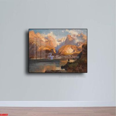 Download file tranh PSD Tranh sơn dầu phong cảnh châu âu CA6607 để chỉnh sửa