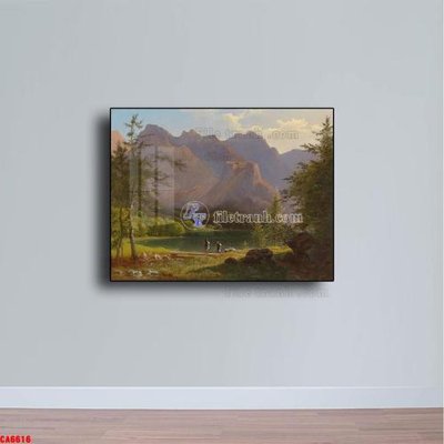 Chi tiết file gốc Tranh sơn dầu phong cảnh châu âu CA6616 (cho in tráng gương)