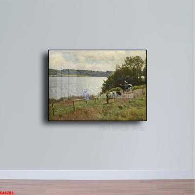 File tranh Tranh sơn dầu phong cảnh châu âu CA6703 (ảnh gốc) in trần xuyên sáng