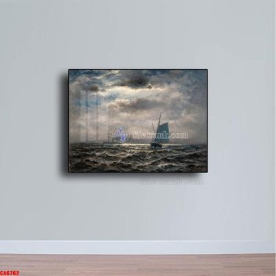 Tải file Tranh sơn dầu phong cảnh châu âu CA6762 (gốc) làm tranh treo tường