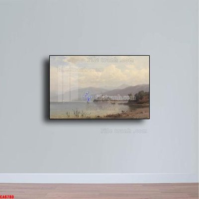 File tranh Tranh sơn dầu phong cảnh châu âu CA6780 (gốc) chủ đề thành phố