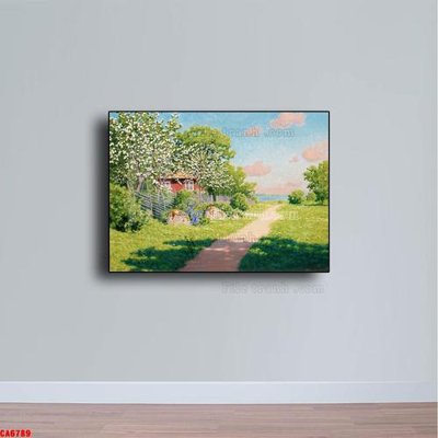 File tranh Tranh sơn dầu phong cảnh châu âu CA6789 (ảnh gốc) sắc nét hoàn hảo