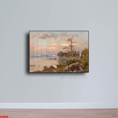 File ảnh gốc Tranh sơn dầu phong cảnh châu âu CA6826 (chuyên in mica)