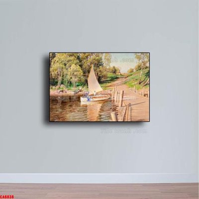 File gốc Tranh sơn dầu phong cảnh châu âu CA6838 (phiên bản chuẩn) để in ấn