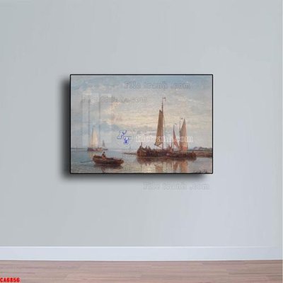 File in ấn Tranh sơn dầu phong cảnh châu âu CA6856 (bản gốc) sắc nét