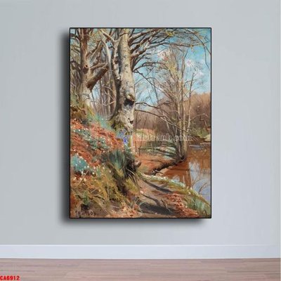 File tranh quảng cáo Tranh sơn dầu phong cảnh châu âu CA6912 (file gốc) chuyên nghiệp