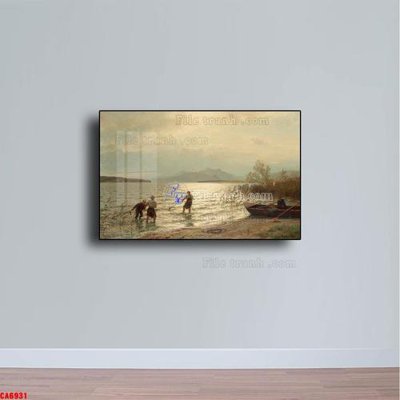 File ảnh Tranh sơn dầu phong cảnh châu âu CA6931 (gốc) dùng in Pano