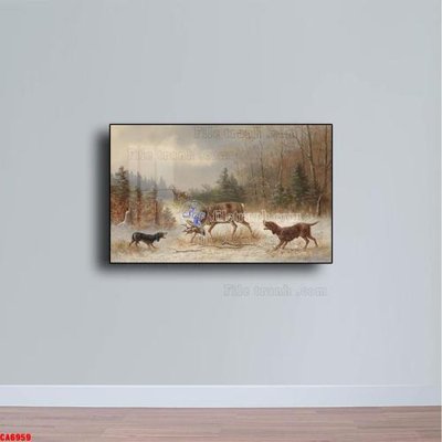 File tranh Tranh sơn dầu phong cảnh châu âu CA6959 (bản gốc) trang trí văn phòng