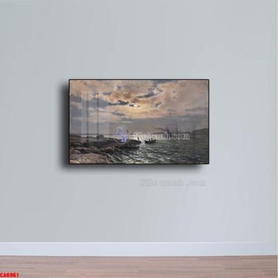 Tải file Tranh sơn dầu phong cảnh châu âu CA6961 (gốc) làm file thiết kế