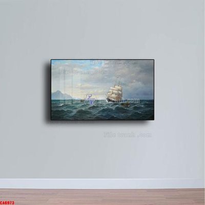 Download file Tranh sơn dầu phong cảnh châu âu CA6973 (gốc) in mica bàn thờ