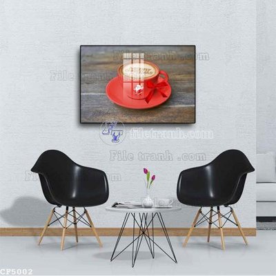 File gốc File tranh treo quán cà phê CF5002 (cho in ấn) từ Filetranh.com