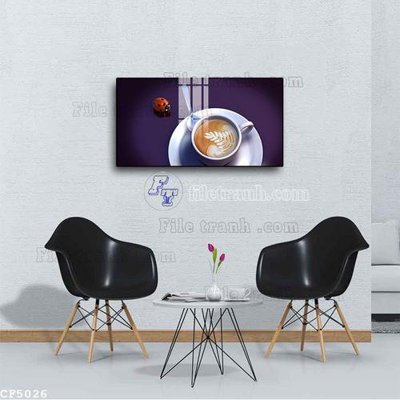 Tải file File tranh treo quán cà phê CF5026 (gốc) làm file in ấn