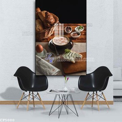 Tệp tin gốc File tranh treo quán cà phê CF5080 (dùng cho in) File tranh treo quán cà phê CF5080