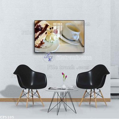 Tải file File tranh treo quán cà phê CF5105 (PSD) cho in ấn quảng cáo