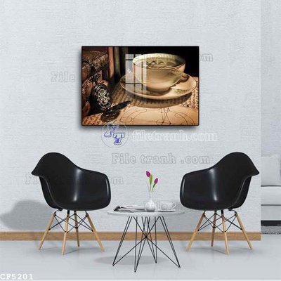Tải file File tranh treo quán cà phê CF5201 (gốc) làm tranh trang trí