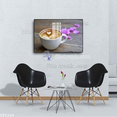 File in mica File tranh treo quán cà phê CF5228 (ảnh gốc) đẹp