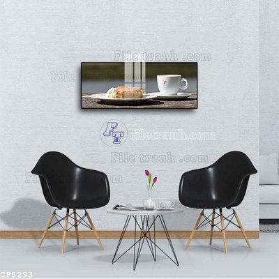 Download file gốc File tranh treo quán cà phê CF5293 (in lụa) nghệ thuật