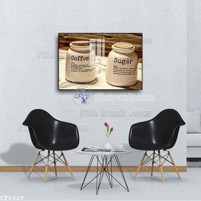 Chi tiết file ảnh File tranh treo quán cà phê CF5329 sắc nét