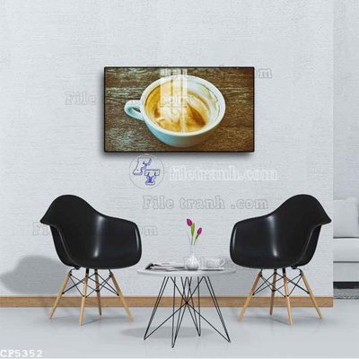 Tệp tin gốc File tranh treo quán cà phê CF5352 (chất lượng) File tranh treo quán cà phê CF5352