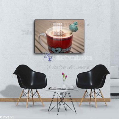 File ảnh gốc File tranh treo quán cà phê CF5361 (chuyên in mica)