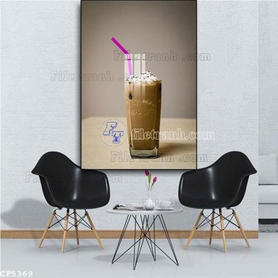 Tải về file tranh gốc File tranh treo quán cà phê CF5369 (để in quảng cáo)