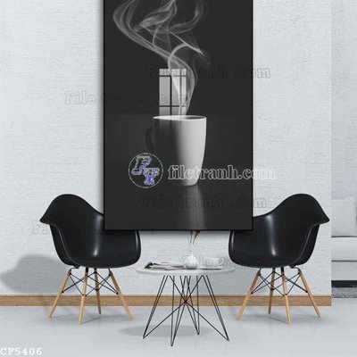 File tranh File tranh treo quán cà phê CF5406 (bản gốc) treo quán cafe