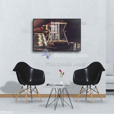 Tải file File tranh treo quán cà phê CF5413 (ảnh gốc) file AI/EPS