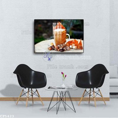 Tải file gốc File tranh treo quán cà phê CF5423 (bản PSD) còn layer