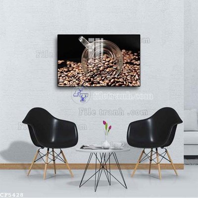 File tranh File tranh treo quán cà phê CF5428 (gốc) chủ đề tĩnh vật
