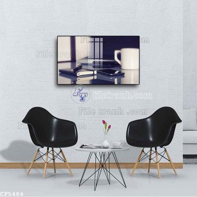 Tải file File tranh treo quán cà phê CF5484 (ảnh gốc) in gạch 3D