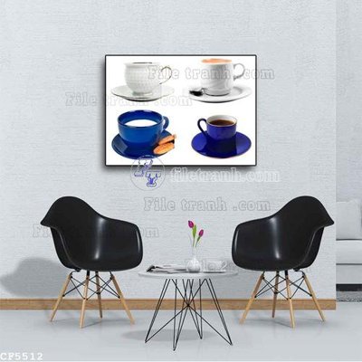 Download file File tranh treo quán cà phê CF5512 (gốc) in mica cao cấp