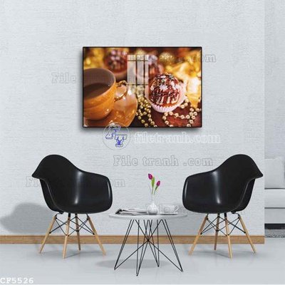 Tải file gốc File tranh treo quán cà phê CF5526 (in bạt) quảng cáo