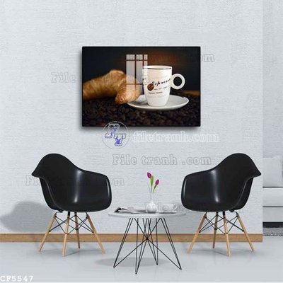 Tải file File tranh treo quán cà phê CF5547 (gốc) làm file in ấn