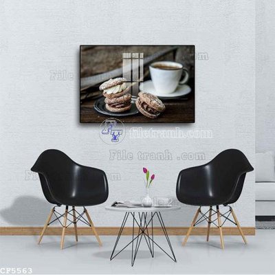 Mua file gốc File tranh treo quán cà phê CF5563 (in ấn) tại Filetranh.com